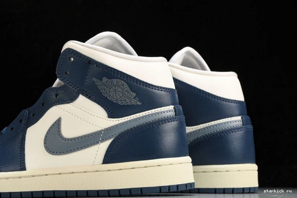 BQ6472-414 Air Mid French  Blue BQ6472-414 Jordan 1 0825